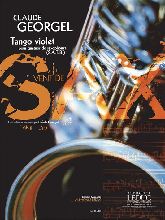 Tango Violet | Claude Georgel | Quatuor de saxophones