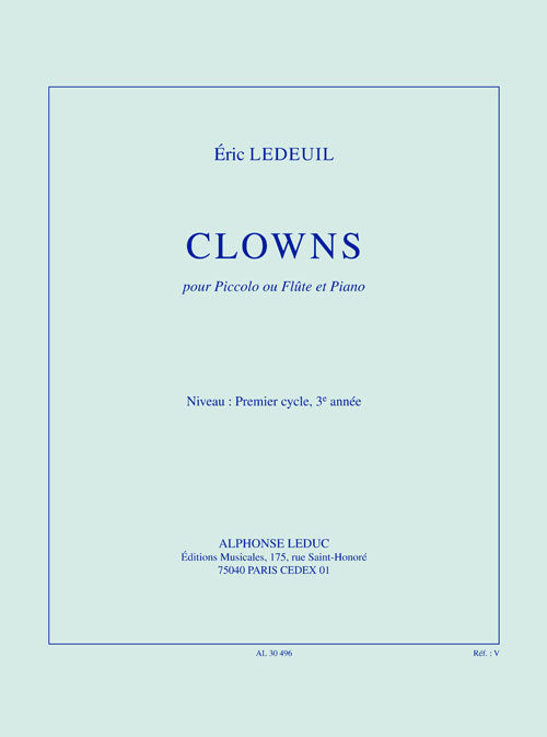 Clowns | Éric Ledeuil | Flûte