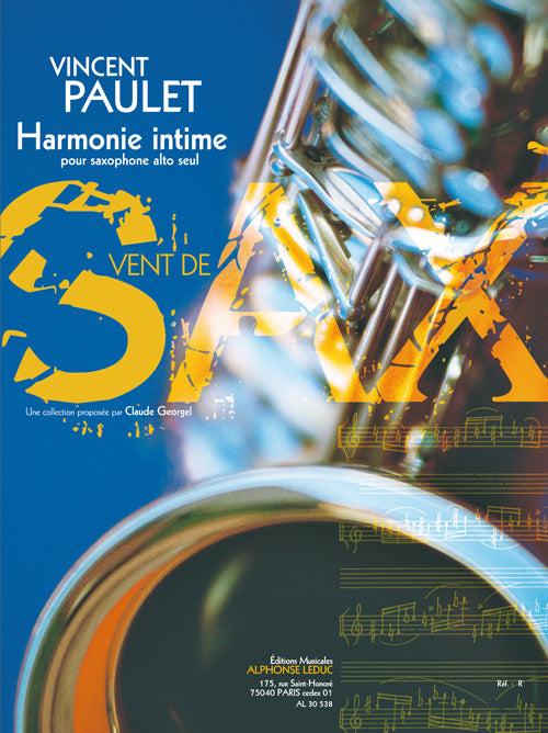Harmonie intime (3'30'') | Paulet | Saxophone
