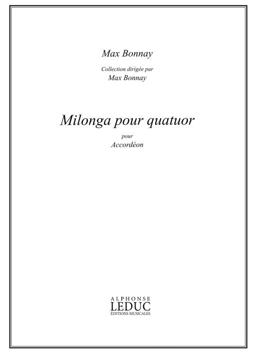 Milonga Pour Quatuor | Bonnay | Accordéon