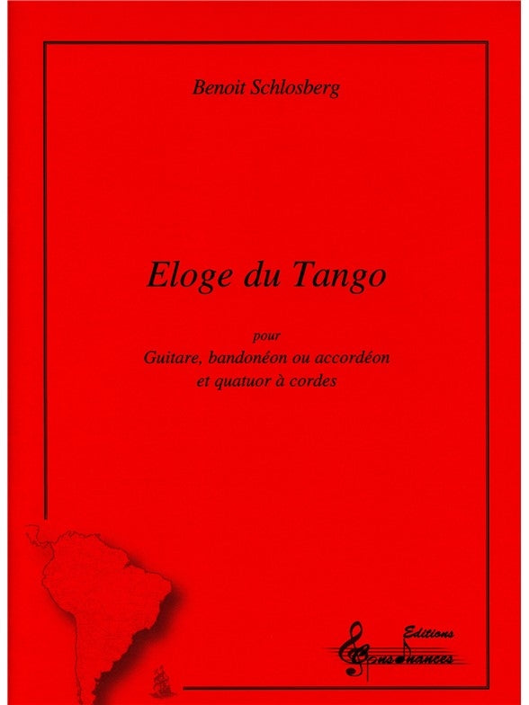Benoit Eloge Du Tango | Benoît Schlosberg | Quatuor à cordes