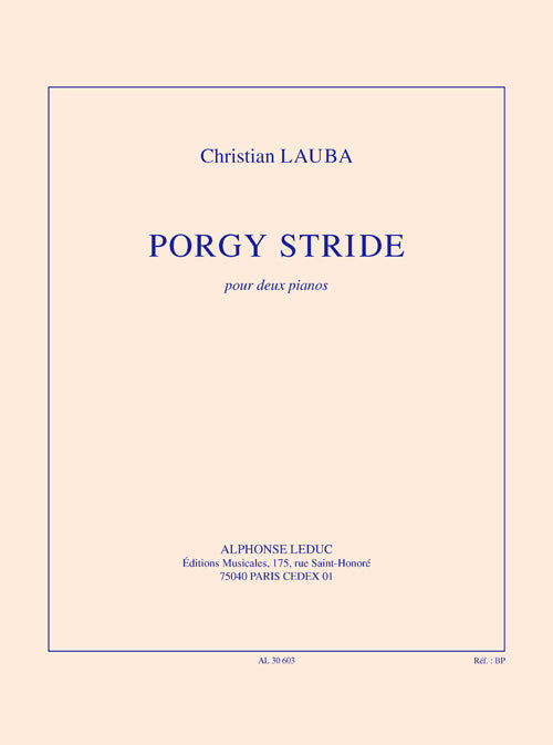 Porgy Stride | Piano