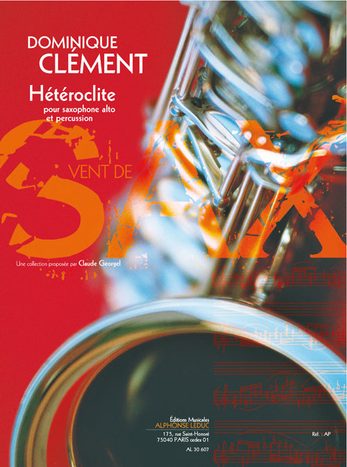 Hétéroclite (6') | D. Clément | Saxophone alto