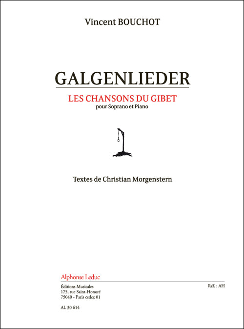 Bouchot: Galgenlieder | Voix