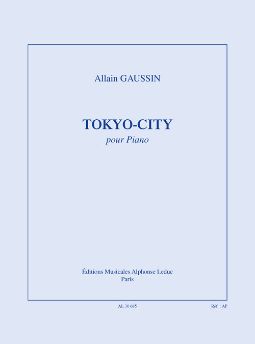 Tokyo-City | Allain Gaussin | Piano