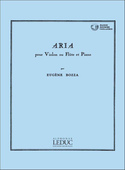 Aria | Eugène Bozza | Violon