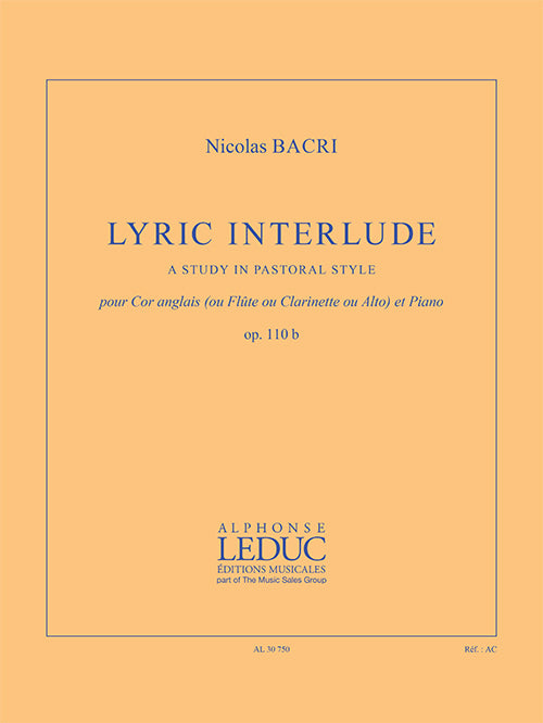 Lyric Interlude | Nicolas Bacri | Cor anglais