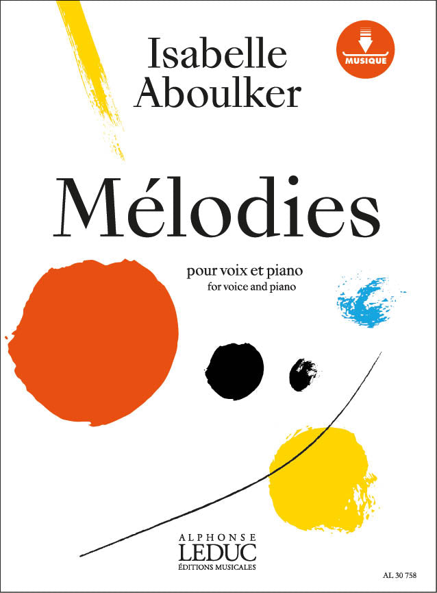 Mélodies pour voix et piano | Isabelle Aboulker