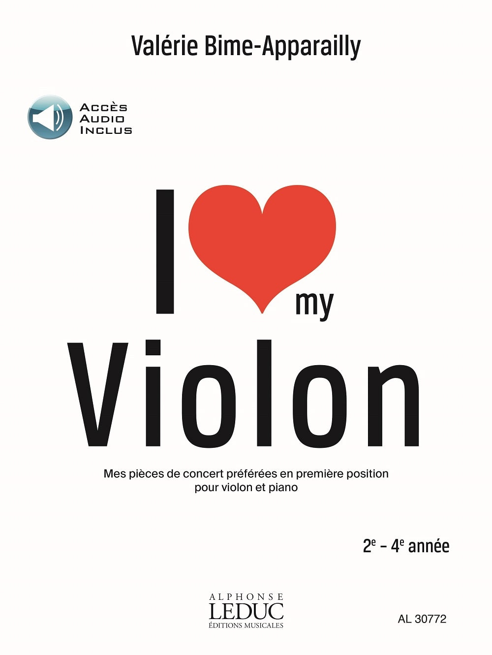 J'aime mon violon | Valérie Bime-Apparailly