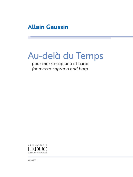 Au-Delà Du Temps | Allain Gaussin | Voix