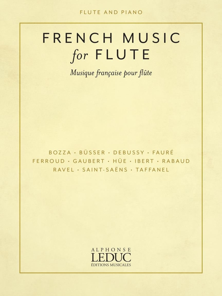 Musique française pour flûte et piano