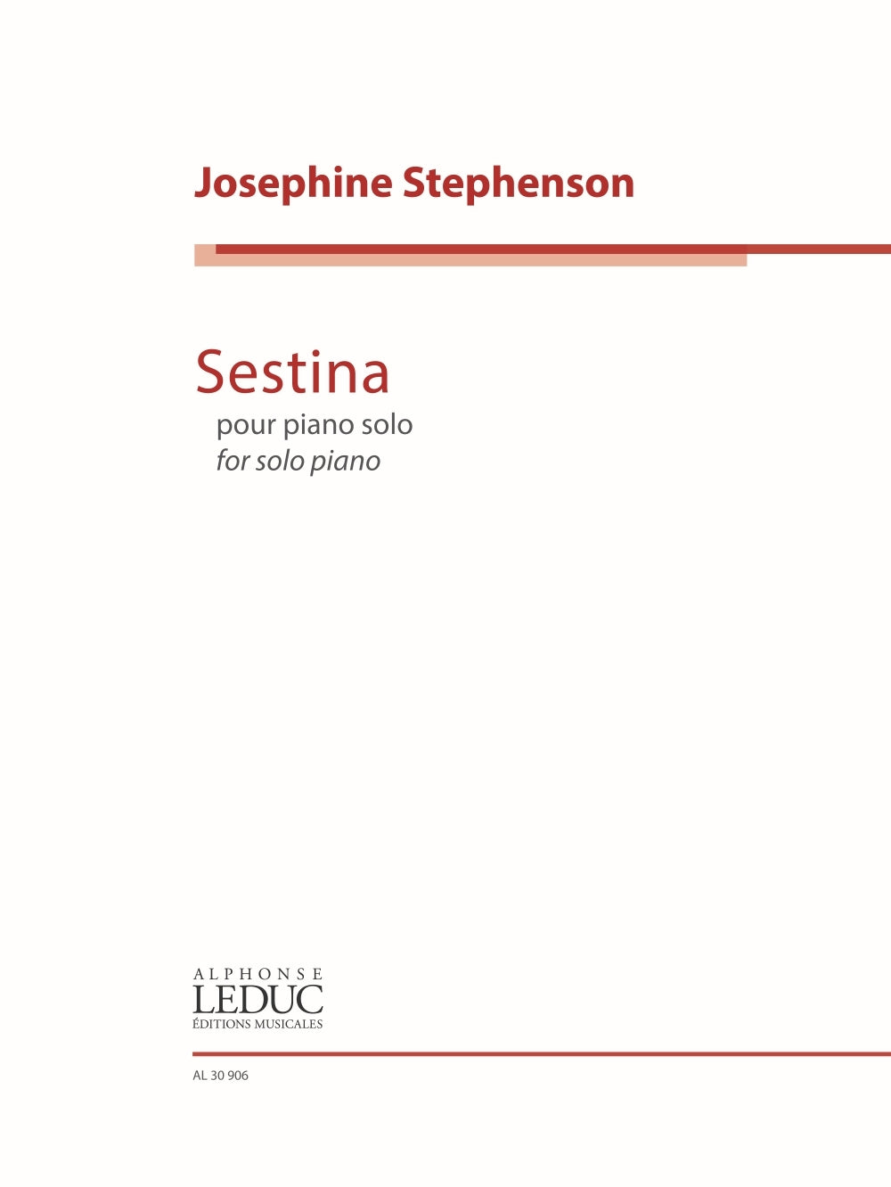 Sestina | Josephine Stephenson | Piano