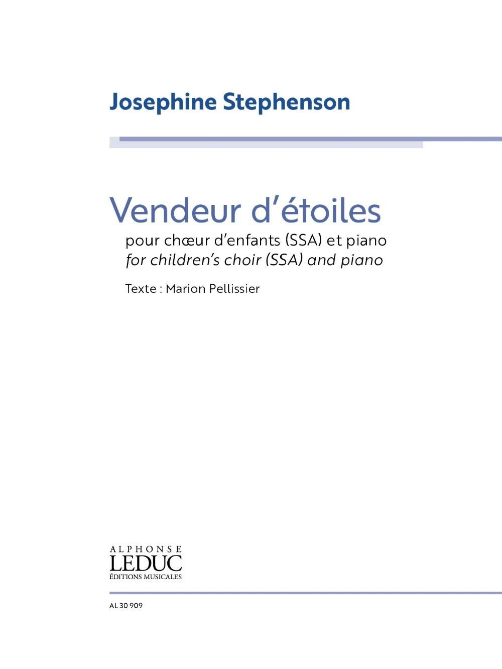 Vendeur d'étoiles | Josephine Stephenson | Voix