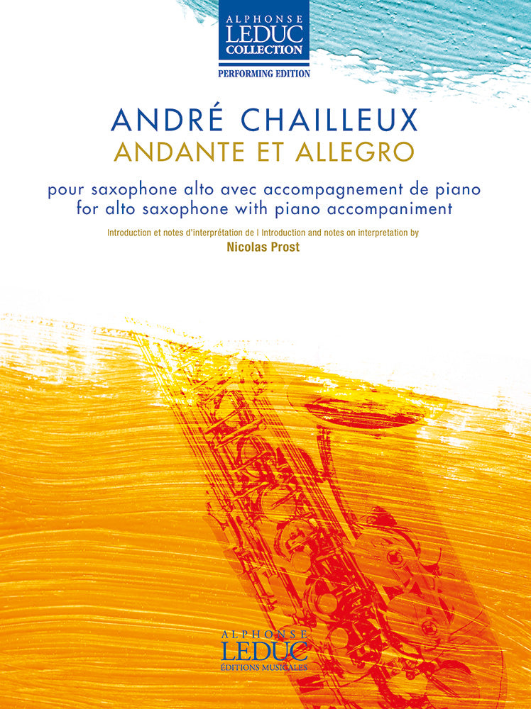 Andante et Allegro | André Chailleux | Saxophone alto