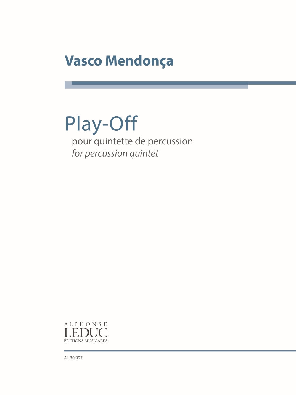 Play-Off | Mendonça Vasco | Percussions