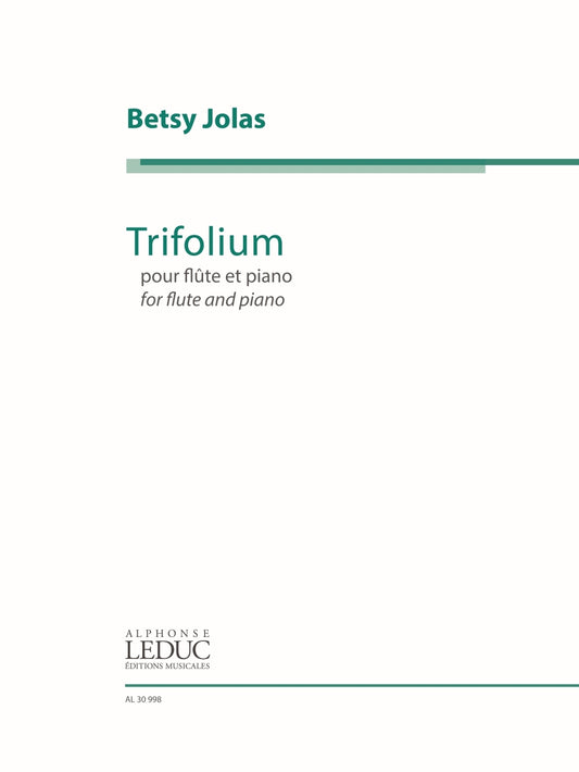 Trifolium | Betsy Jolas | Flûte