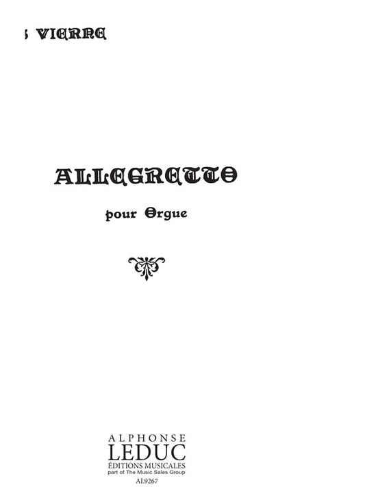 Allegretto pour orgue, op. 1 | Louis Vierne