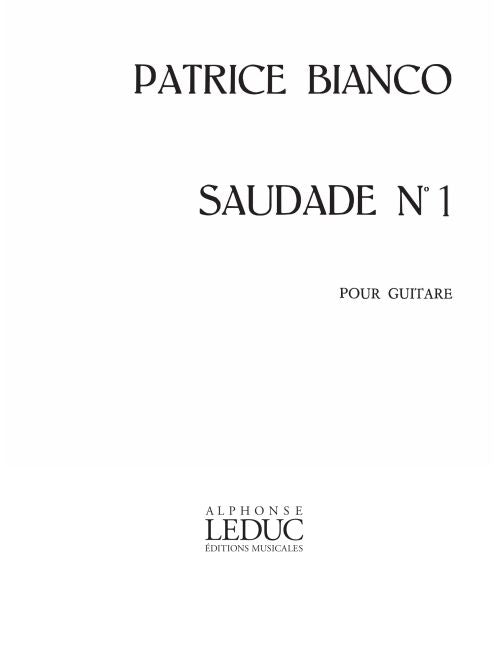 Saudade N01 | Bianco | Guitare