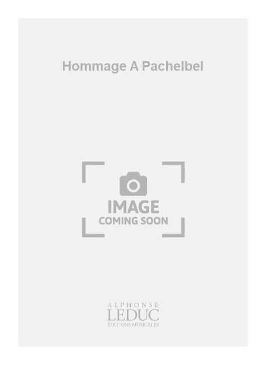 Hommage A Pachelbel | Francis Kleynjans | Guitare