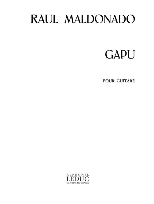 Gapu | Maldonado | Guitare
