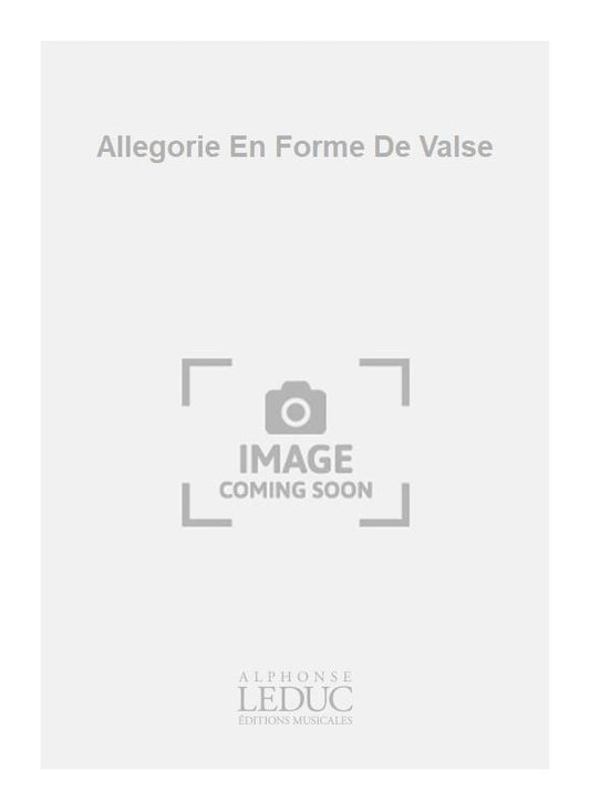 Allegorie En Forme De Valse | Raymond | Guitare