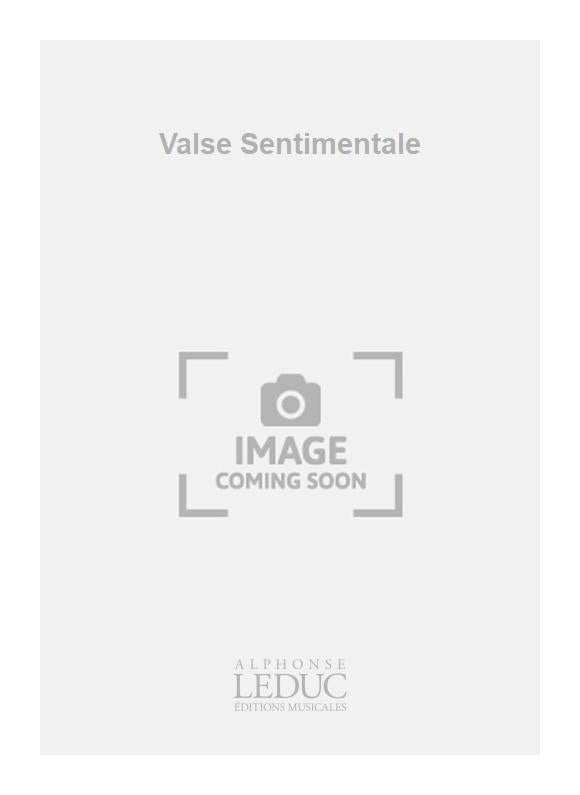 Valse Sentimentale | Pyotr Ilyich Tchaikovsky | Alto