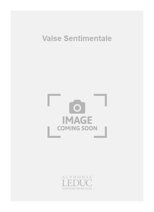 Valse Sentimentale | Pyotr Ilyich Tchaikovsky | Alto