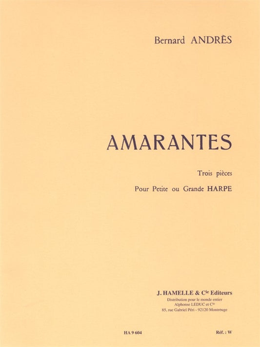Amarantes | Andres | Harpe