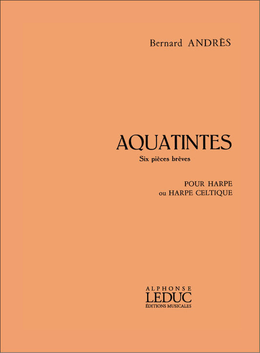Aquatintes | Bernard Andrès | Harpe