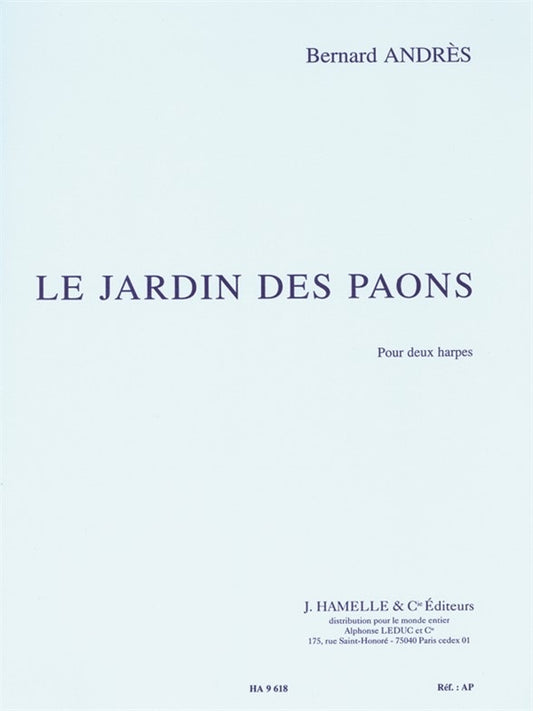 Le Jardin des Paons | Andres | Harpe