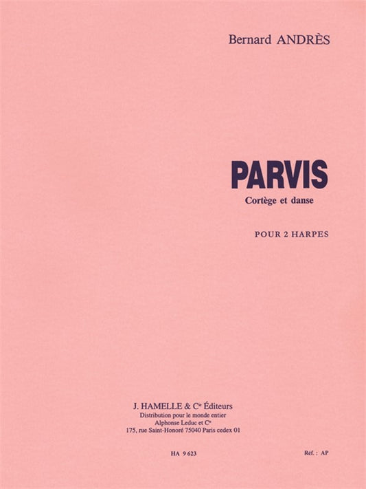 Parvis | Bernard Andrès | Harpe