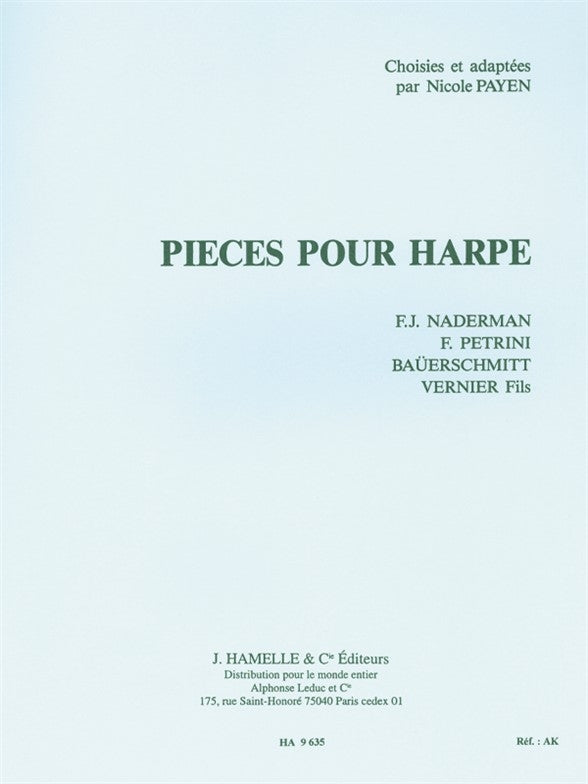 Pièces pour harpe | éd. Nicole Payen