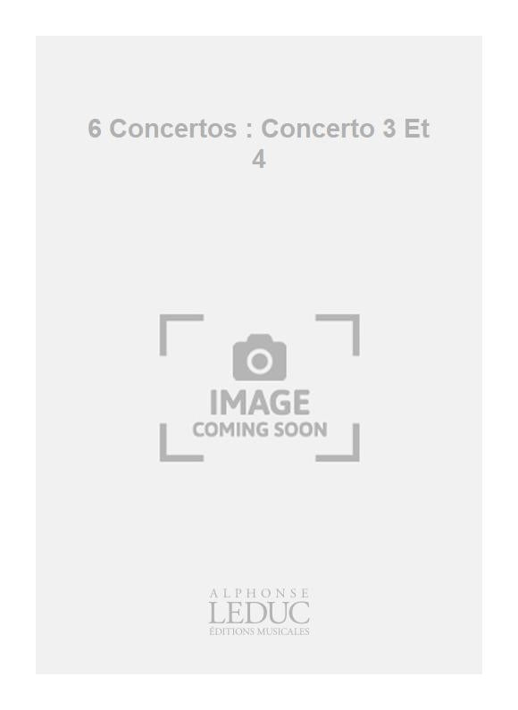 6 Concertos : Concerto 3 Et 4 | Joseph Bodin de Boismortier