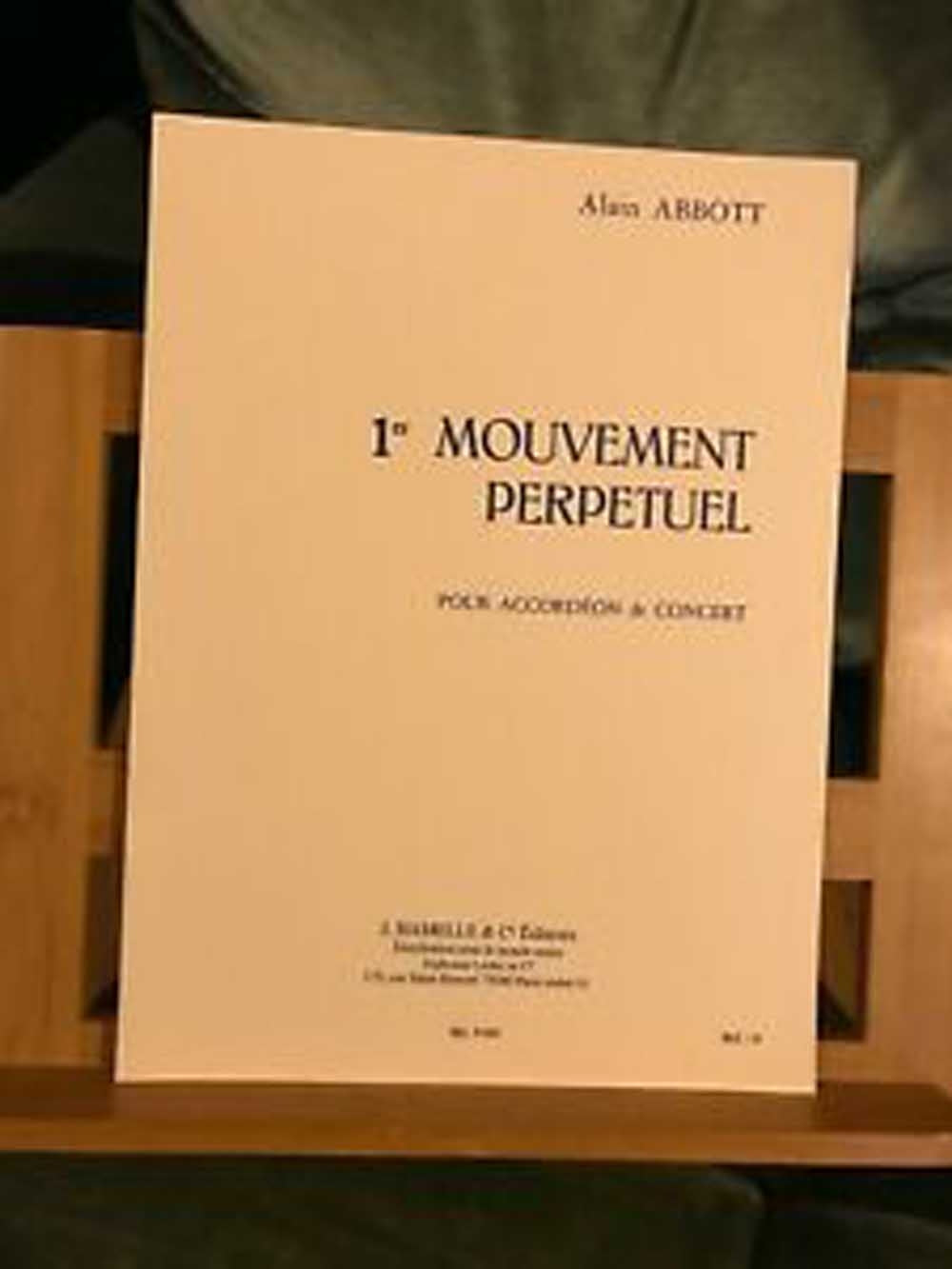 Mouvement Perpetuel No. 1 | Alain Abbott | Accordéon