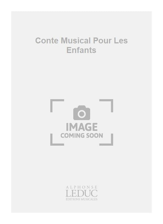 Conte Musical Pour Les Enfants de Herr, Livre pour chœur