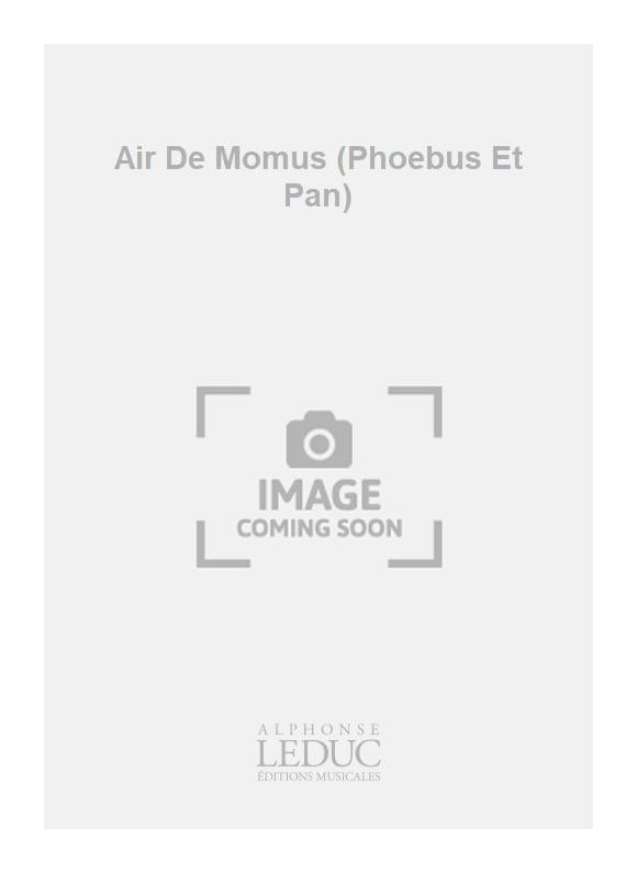 Air De Momus (Phoebus Et Pan) | Johann Sebastian Bach | Voix