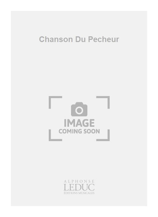 Chanson Du Pecheur | Gabriel Fauré | Voix | Livre | HA09070