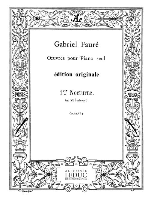 Nocturne N01 | Gabriel Fauré | Piano