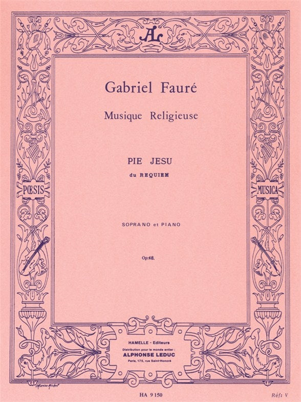 Pie Jesu Du Requiem | Gabriel Fauré | Voix