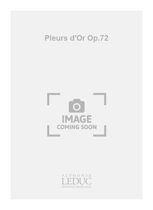 Pleurs d'Or Op.72 | Gabriel Fauré | Voix | Livre | HA09151