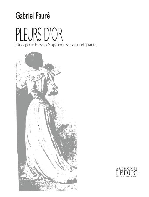 Pleurs d'Or Op.72 | Gabriel Fauré | Voix | Livre | HA09152