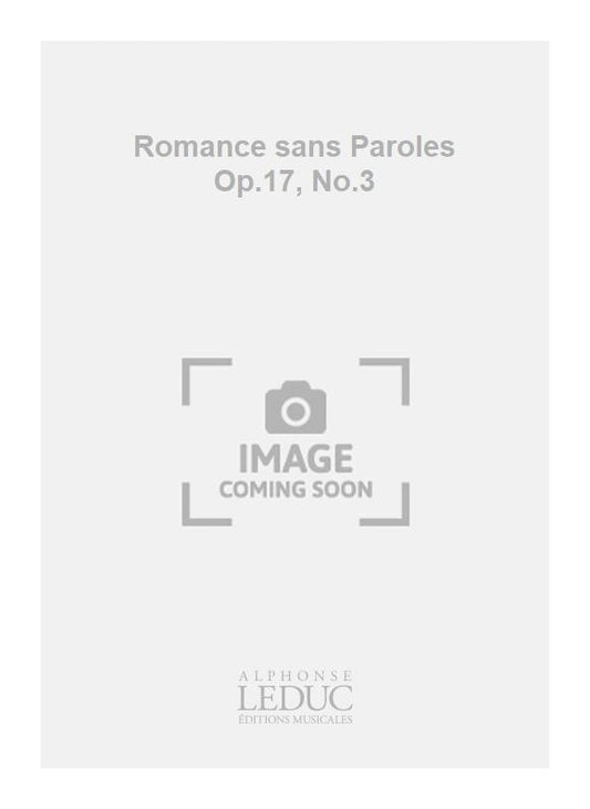 Romance sans Paroles Op.17, No.3 | Gabriel Fauré | Guitare