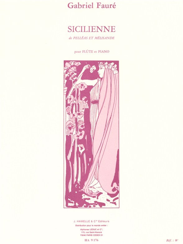 Sicilienne Op.78 | Gabriel Fauré | Flûte