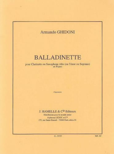 Balladinette | Armando Ghidoni | Clarinette