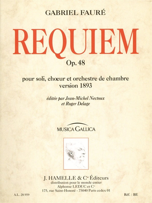 Requiem Op. 48 - Version 1893 | Gabriel Fauré | Voix