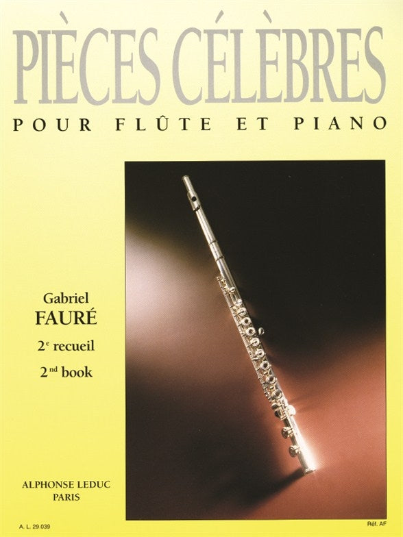 Pièces Célèbres Vol.2 | Gabriel Fauré | Flûte