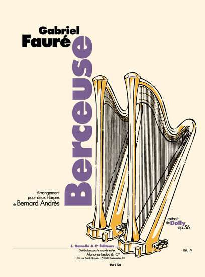Berceuse | Gabriel Fauré | Harpe