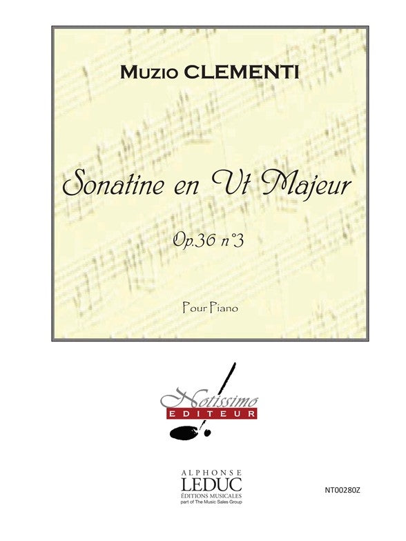 Sonatine En Ut Majeur Op36 N03 | M. Clementi | Piano
