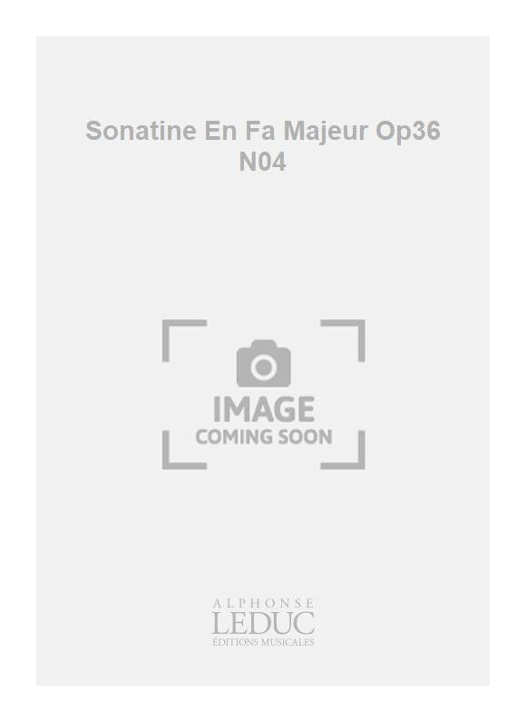 Sonatine En Fa Majeur Op36 N04 | M. Clementi | Piano