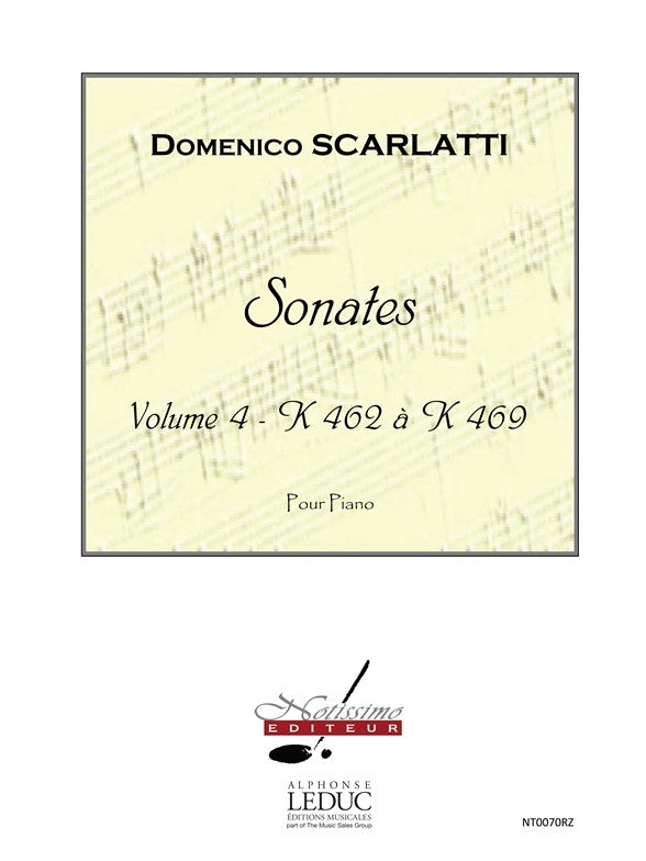 Sonates | Domenico Scarlatti | Piano | Livre | NT0070RZ